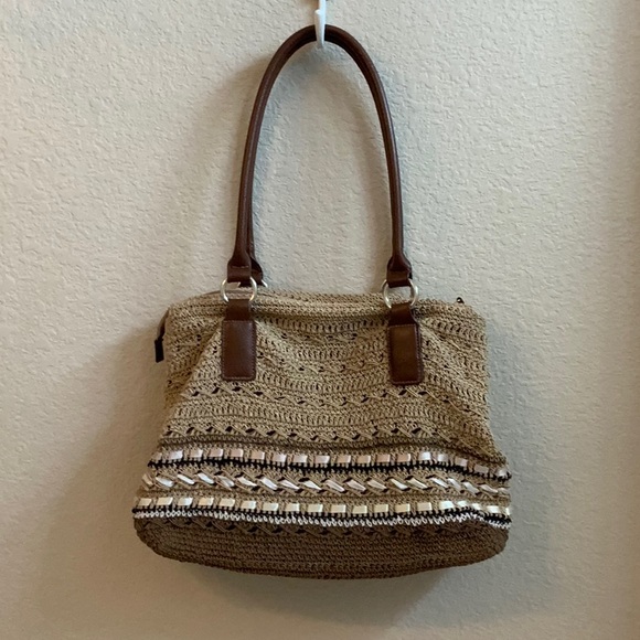 Crochet Shoulder Hobo Bag and Coin Purse - Picture 8 of 11